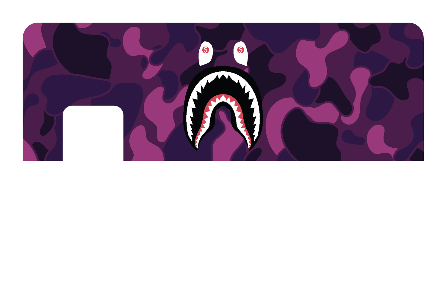 Ape Shark Purple - Card Covers - Originals - CUCU Covers