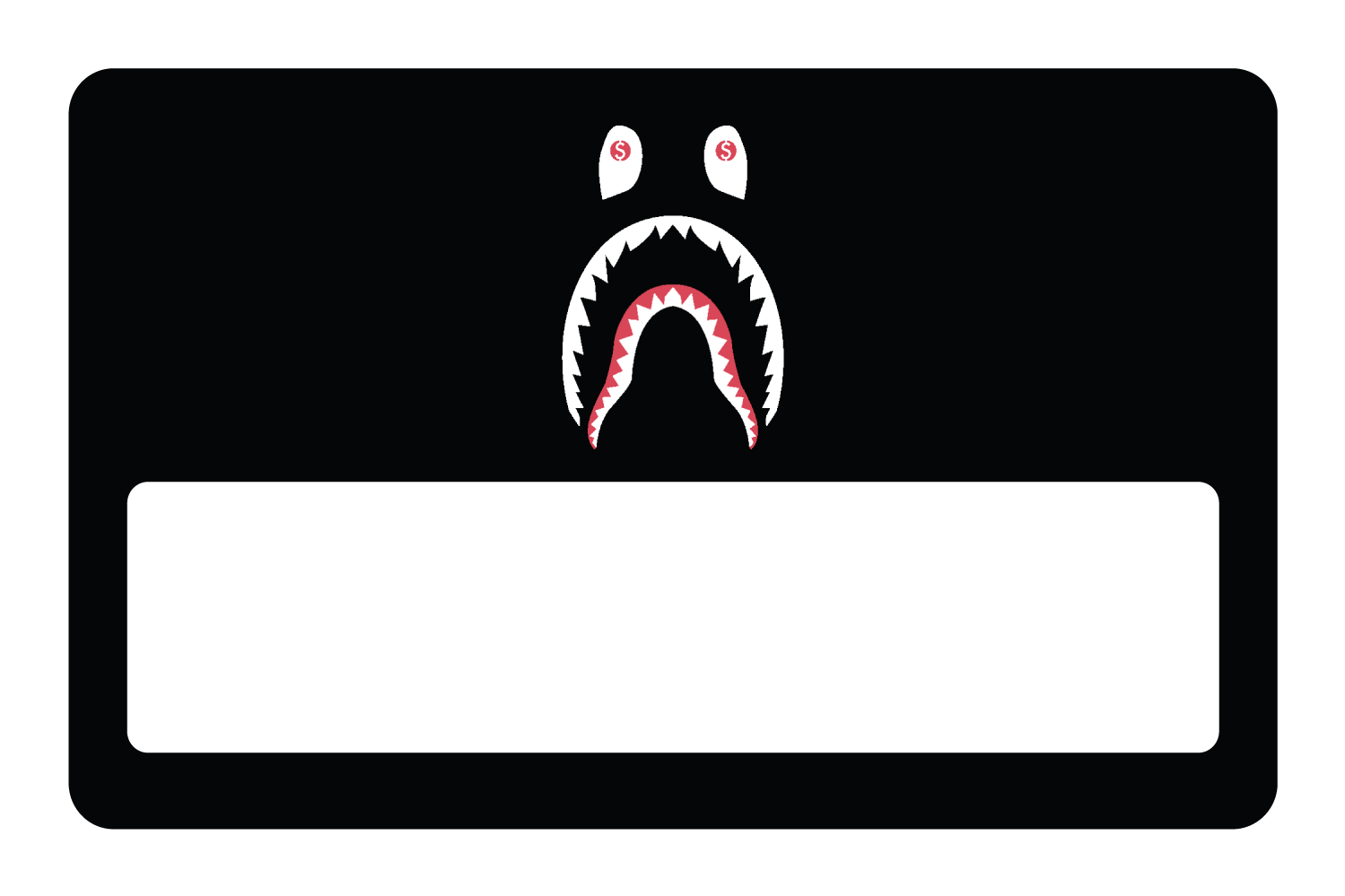 Ape Shark Black - Card Covers - Originals - CUCU Covers
