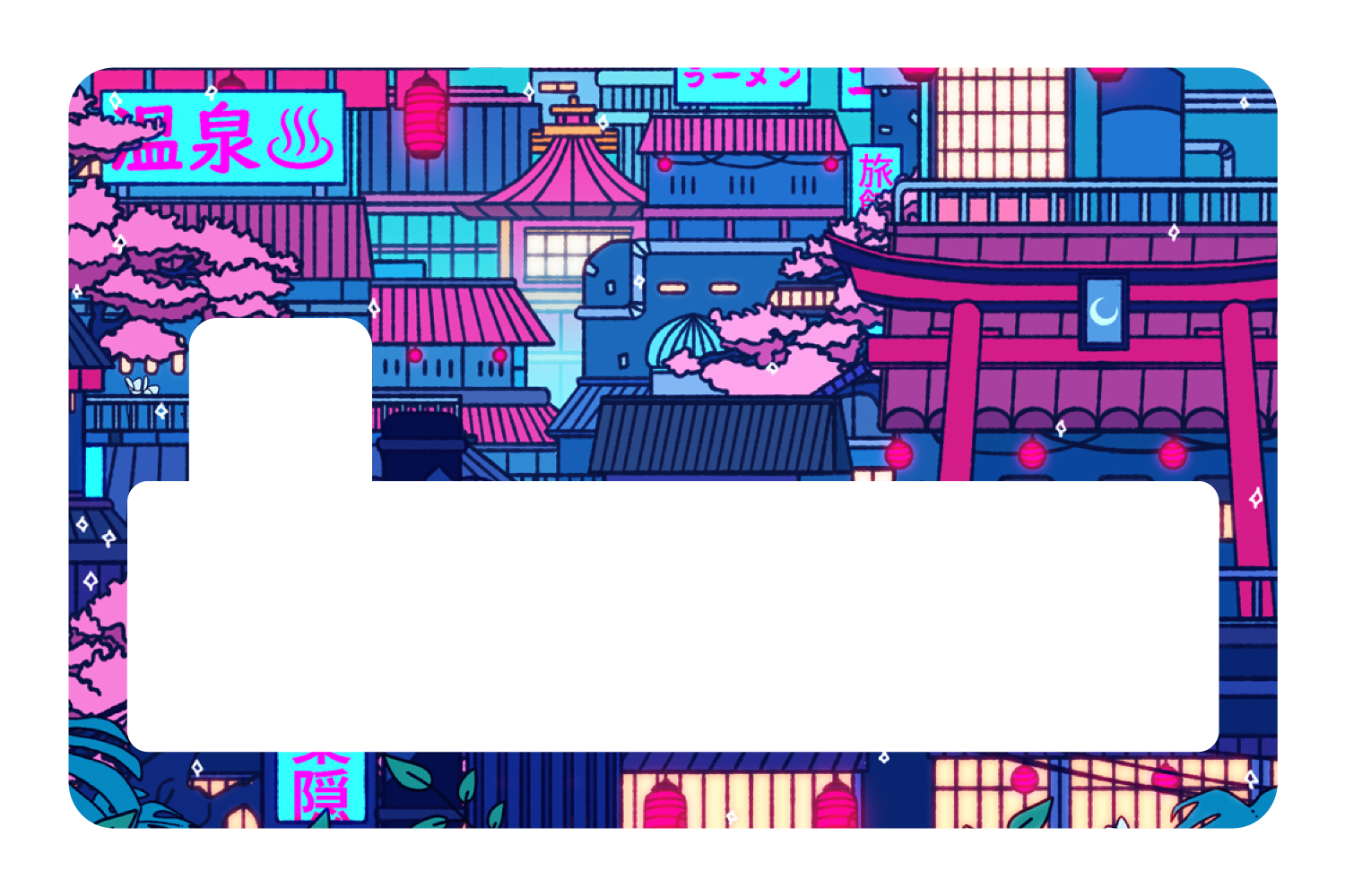 Cyberpunk Village - Card Covers - Seerlight - CUCU Covers