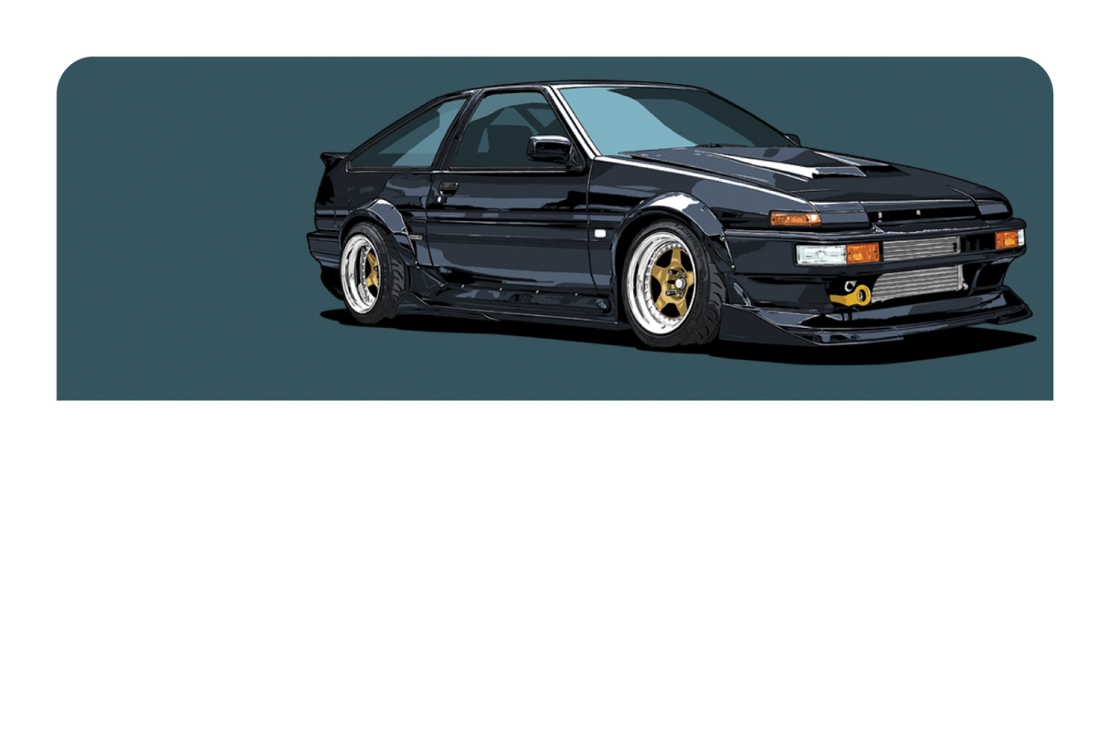 AE86 - Card Covers - MLAutomotive - CUCU Covers