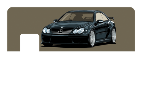 CLK DTM - Card Covers - MLAutomotive - CUCU Covers