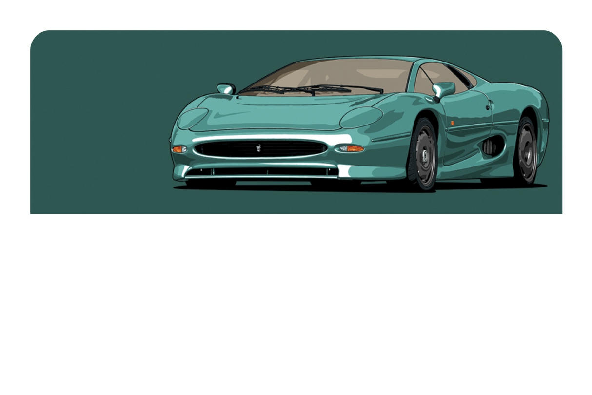 XJ220 - Card Covers - MLAutomotive - CUCU Covers