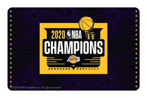 2020 NBA Champions: Los Angeles Lakers (B) - Card Covers - NBALAB - CUCU Covers