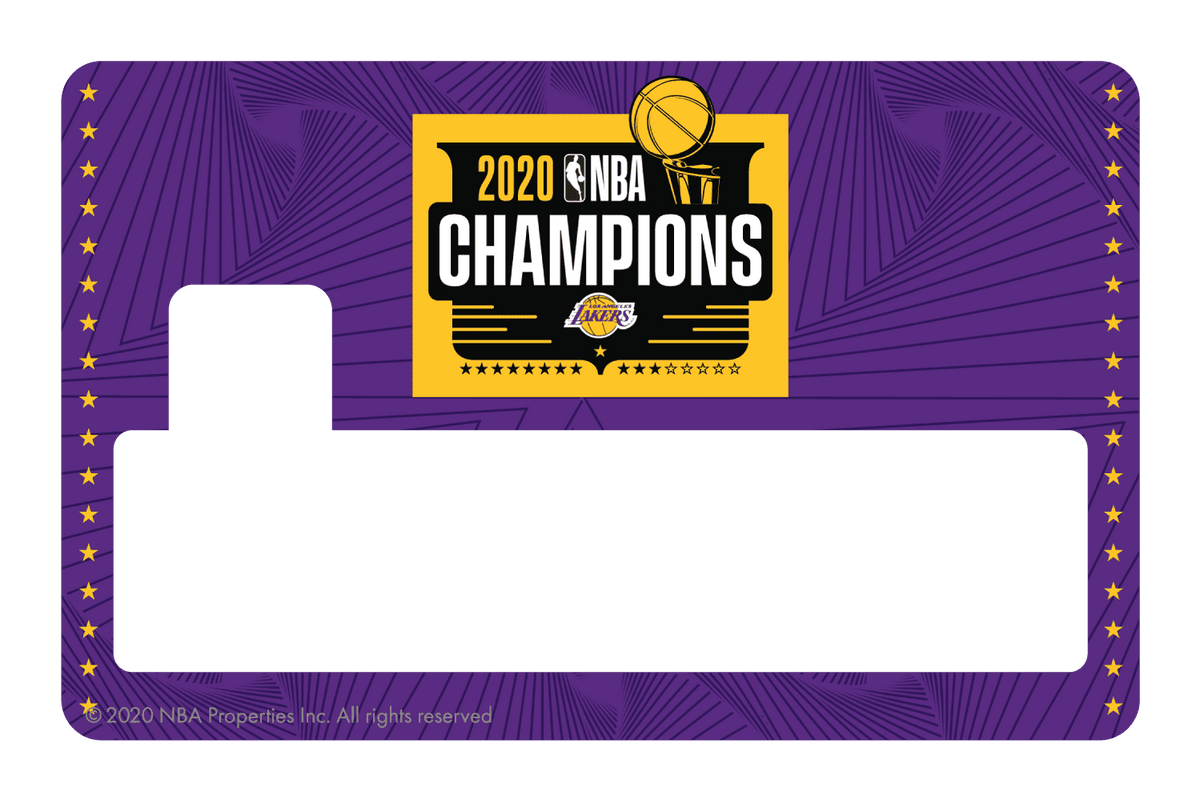 2020 NBA Champions: Los Angeles Lakers (P)
