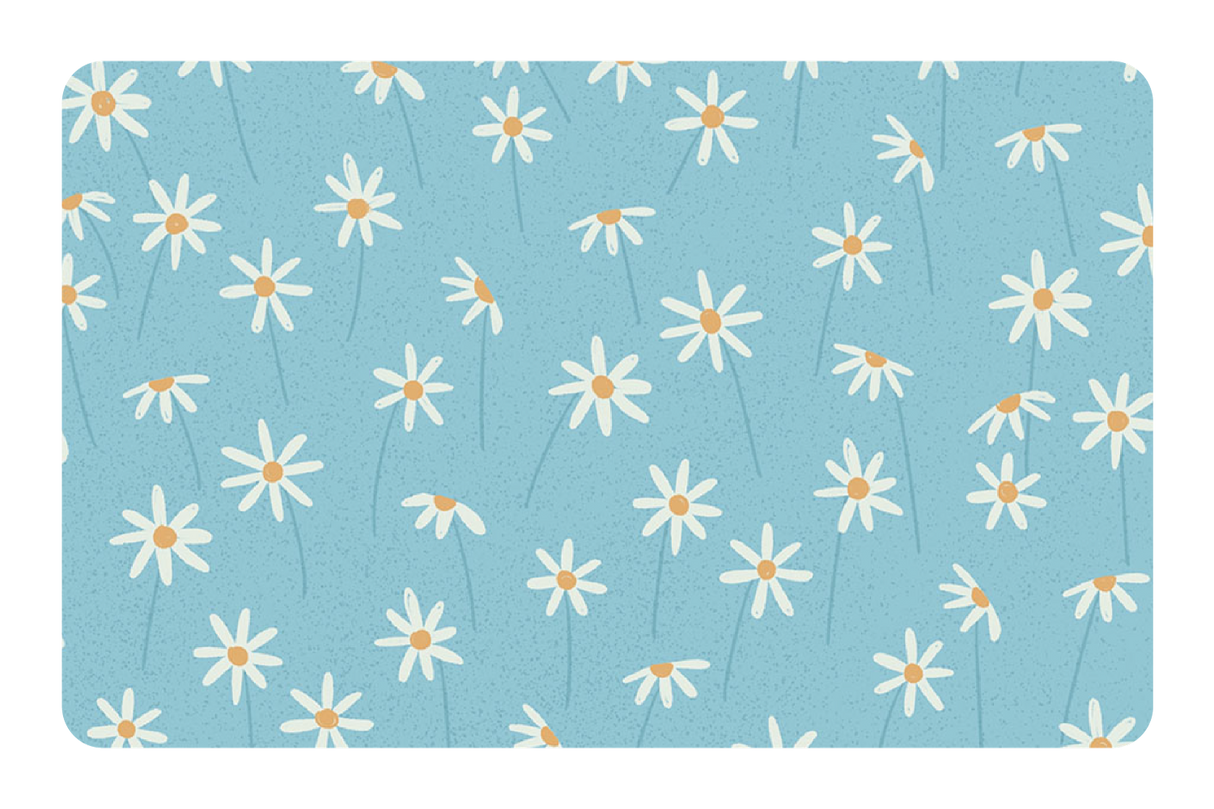 Blue Daisies - Card Covers - Charly Clements - CUCU Covers