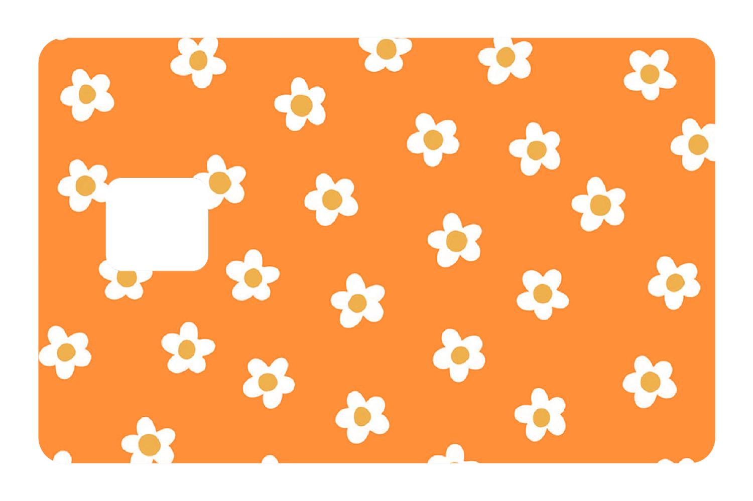 Orange Flowers - Card Covers - Charly Clements - CUCU Covers