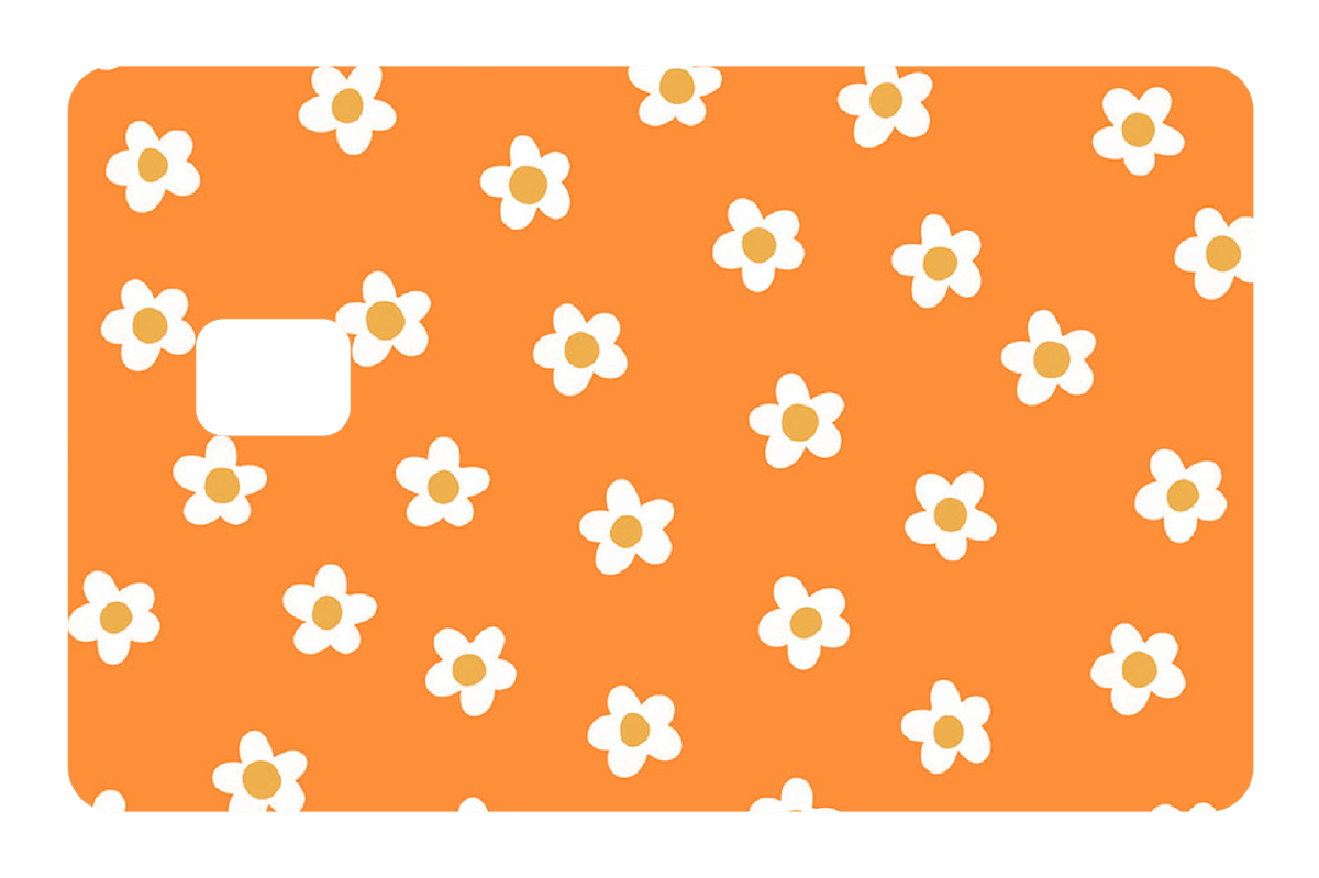 Orange Flowers - Card Covers - Charly Clements - CUCU Covers