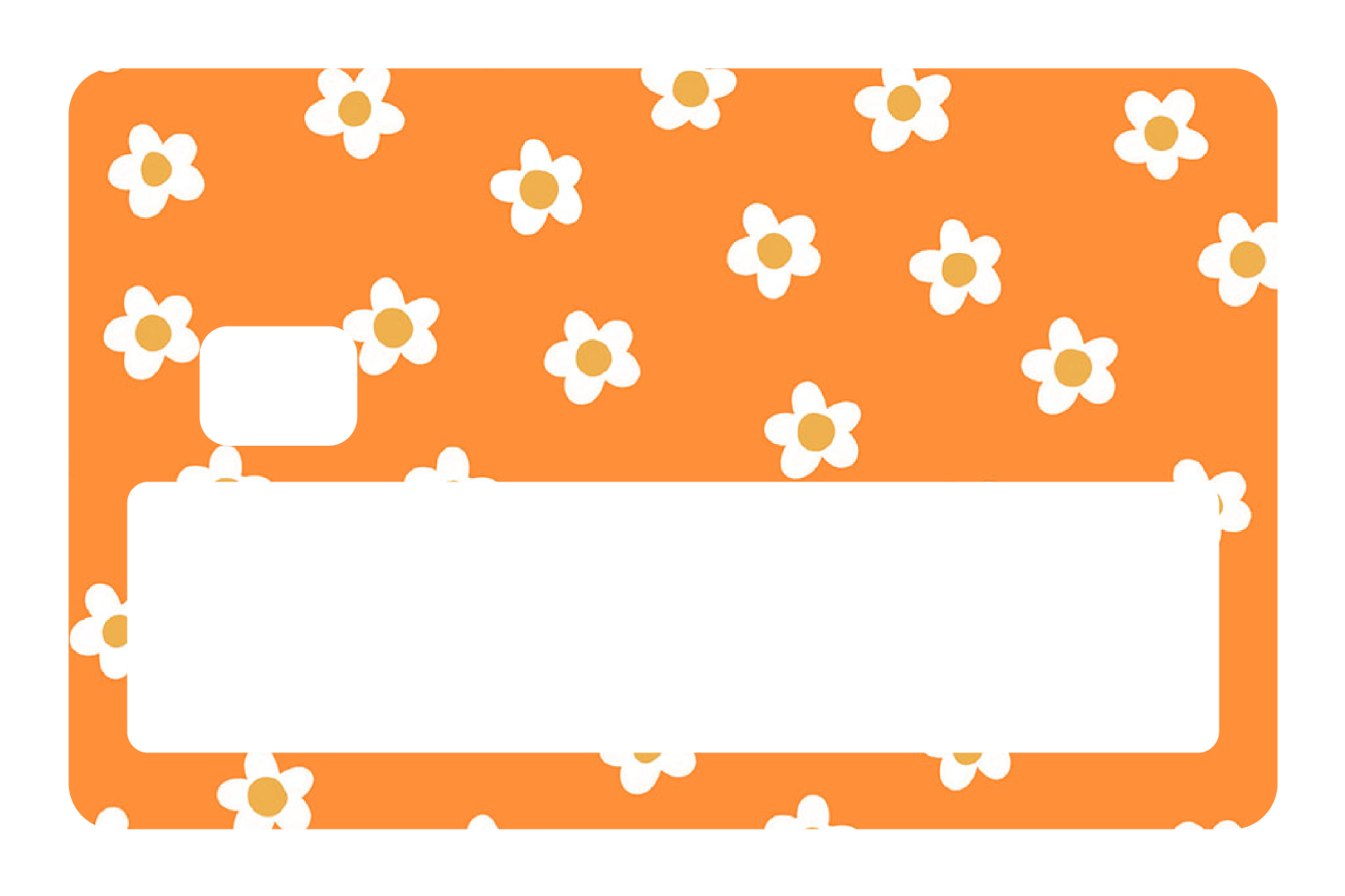 Orange Flowers - Card Covers - Charly Clements - CUCU Covers