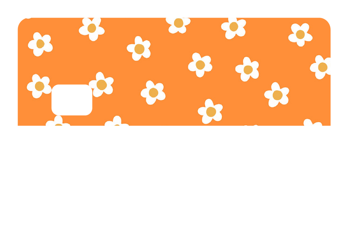 Orange Flowers - Card Covers - Charly Clements - CUCU Covers