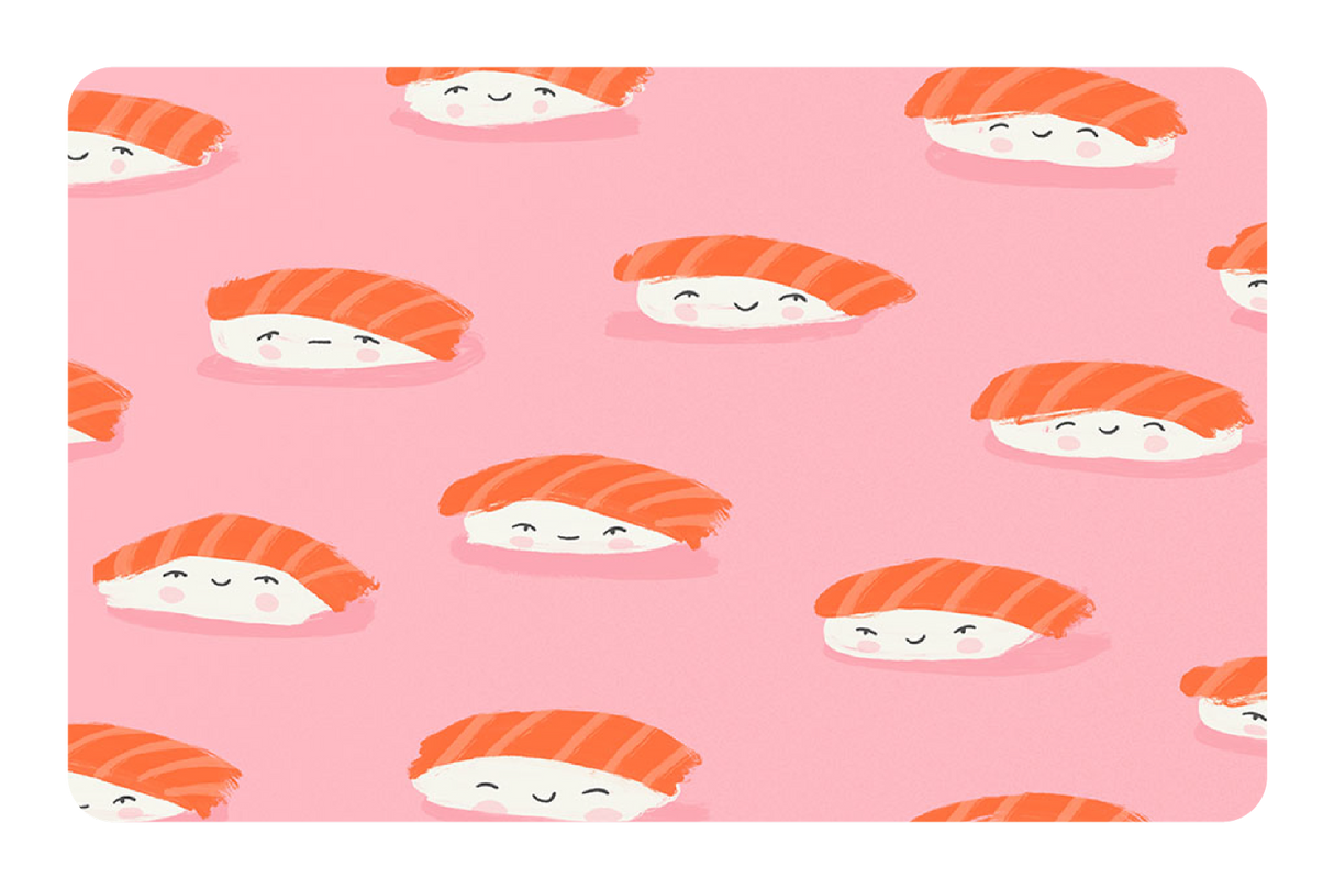 Salmon Nigiri - Card Covers - Charly Clements - CUCU Covers