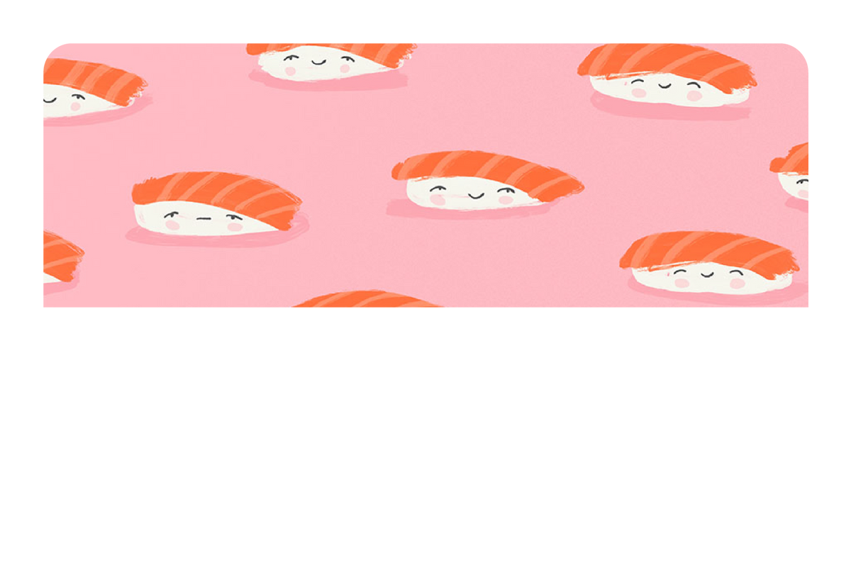 Salmon Nigiri - Card Covers - Charly Clements - CUCU Covers