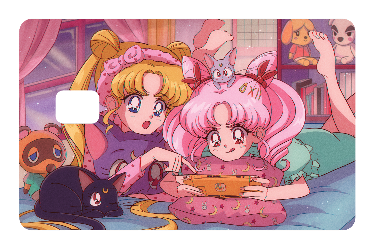 Sleepover Playing Games - Card Covers - Hanavbara - CUCU Covers