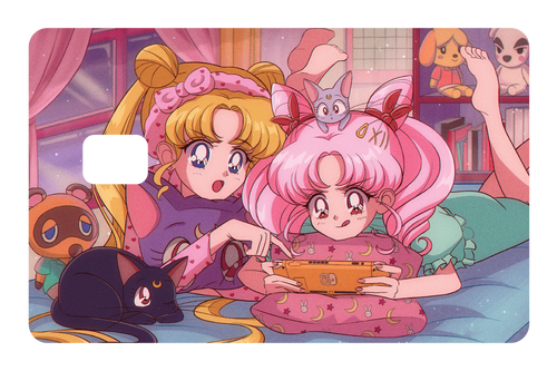 Sleepover Playing Games - Card Covers - Hanavbara - CUCU Covers