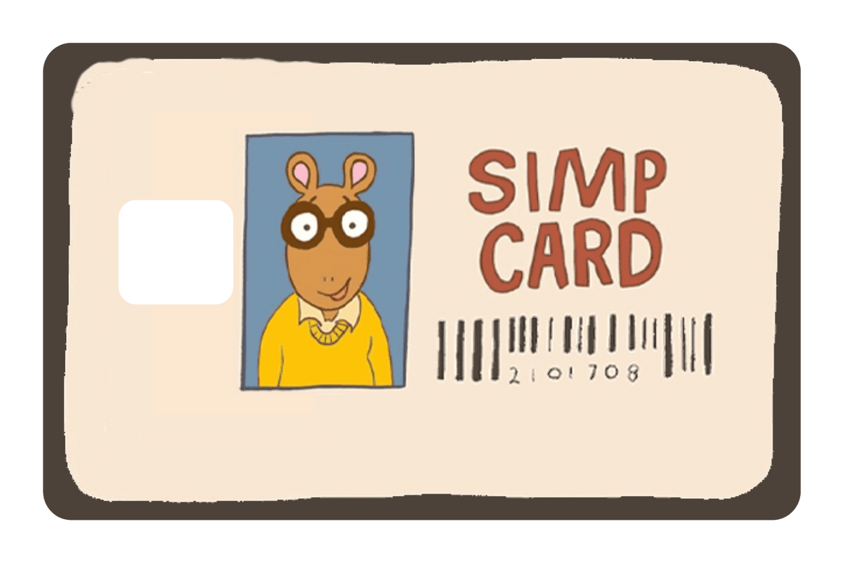 Simp Card - Card Covers - Originals - CUCU Covers