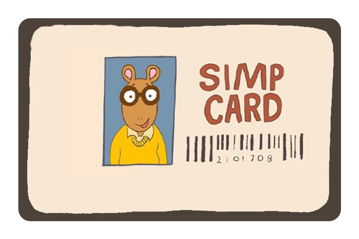 Simp Card - Card Covers - Originals - CUCU Covers