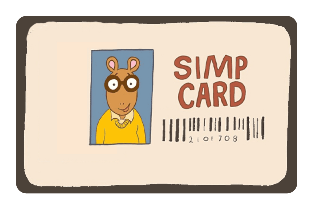 Simp Card - Card Covers - Originals - CUCU Covers