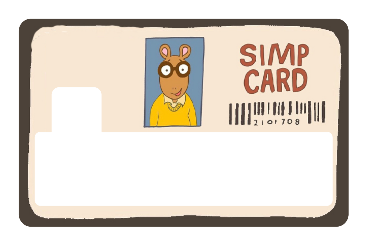 Simp Card - Card Covers - Originals - CUCU Covers