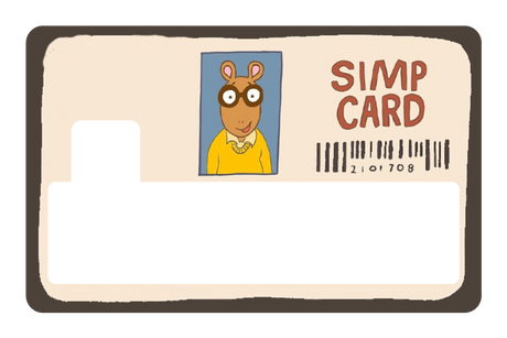 Simp Card - Card Covers - Originals - CUCU Covers