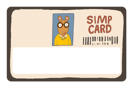 Simp Card - Card Covers - Originals - CUCU Covers