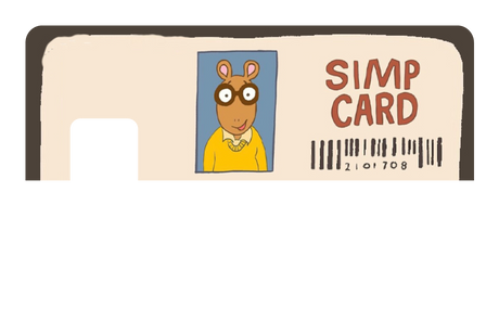 Simp Card - Card Covers - Originals - CUCU Covers