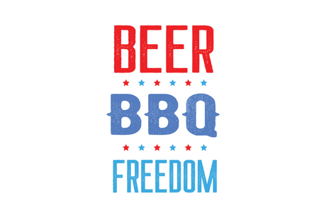 BEER, BBQ, FREEDOM - Card Covers - Crazy Guy - CUCU Covers