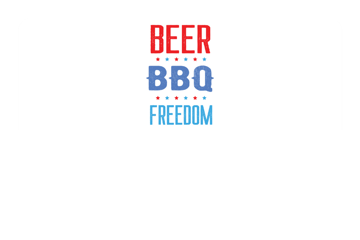 BEER, BBQ, FREEDOM - Card Covers - Crazy Guy - CUCU Covers