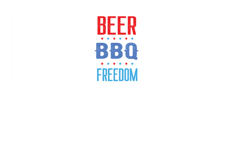 BEER, BBQ, FREEDOM - Card Covers - Crazy Guy - CUCU Covers