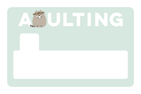 Adulting Pusheen - Card Covers - Pusheen - CUCU Covers