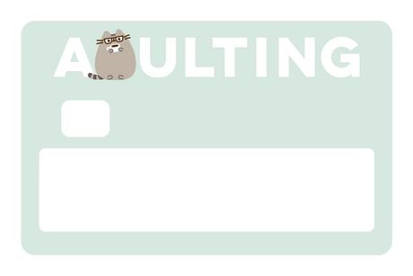 Adulting Pusheen - Card Covers - Pusheen - CUCU Covers