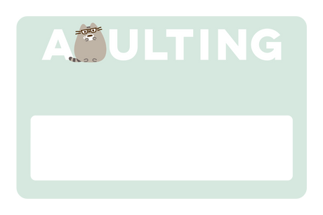 Adulting Pusheen - Card Covers - Pusheen - CUCU Covers