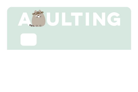 Adulting Pusheen - Card Covers - Pusheen - CUCU Covers