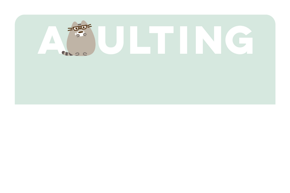 Adulting Pusheen - Card Covers - Pusheen - CUCU Covers