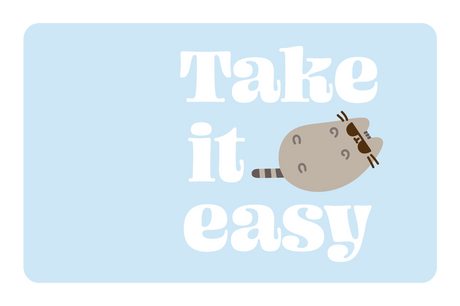 Take It Easy - Card Covers - Pusheen - CUCU Covers