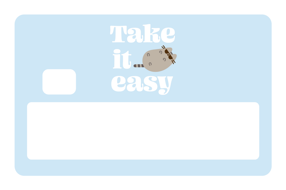 Take It Easy - Card Covers - Pusheen - CUCU Covers