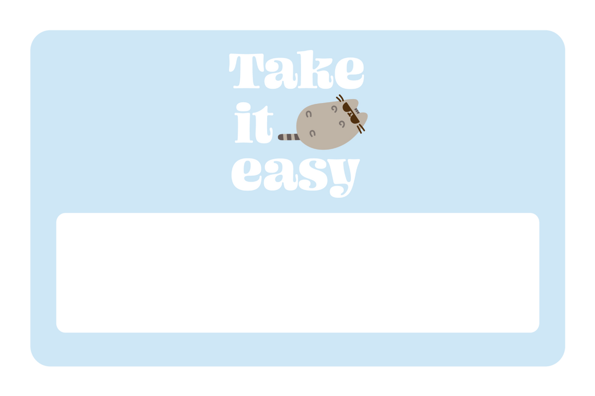 Take It Easy - Card Covers - Pusheen - CUCU Covers