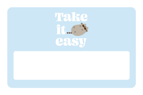 Take It Easy - Card Covers - Pusheen - CUCU Covers