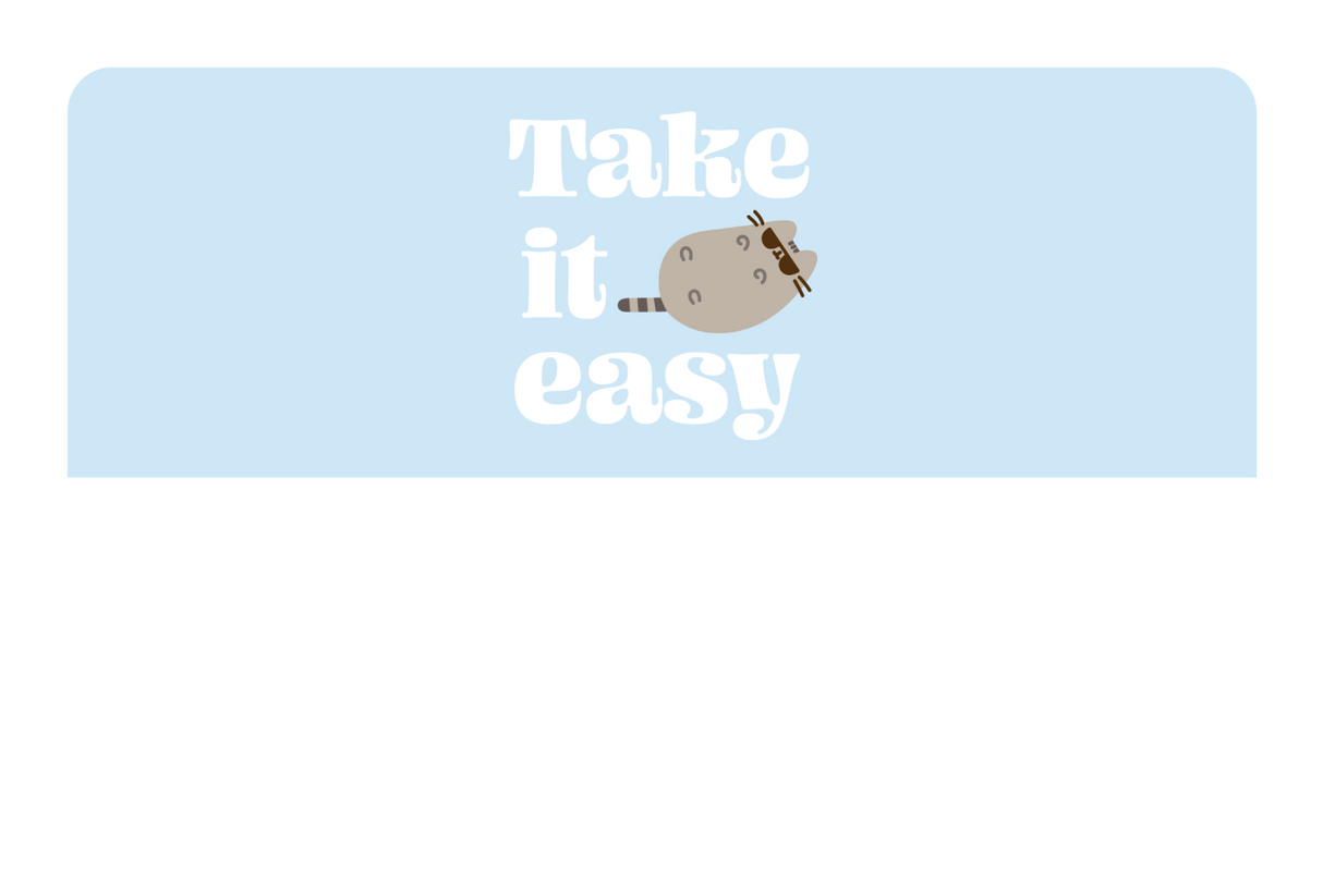 Take It Easy - Card Covers - Pusheen - CUCU Covers