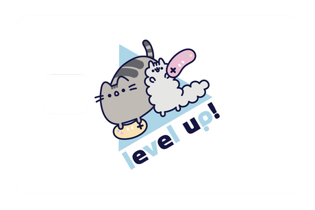 Level Up - Card Covers - Pusheen - CUCU Covers