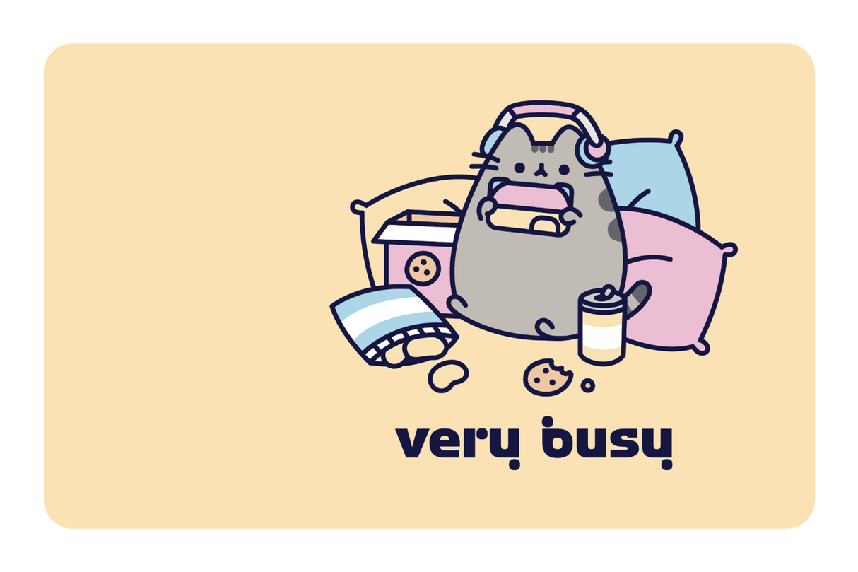 Very Busy - Card Covers - Pusheen - CUCU Covers