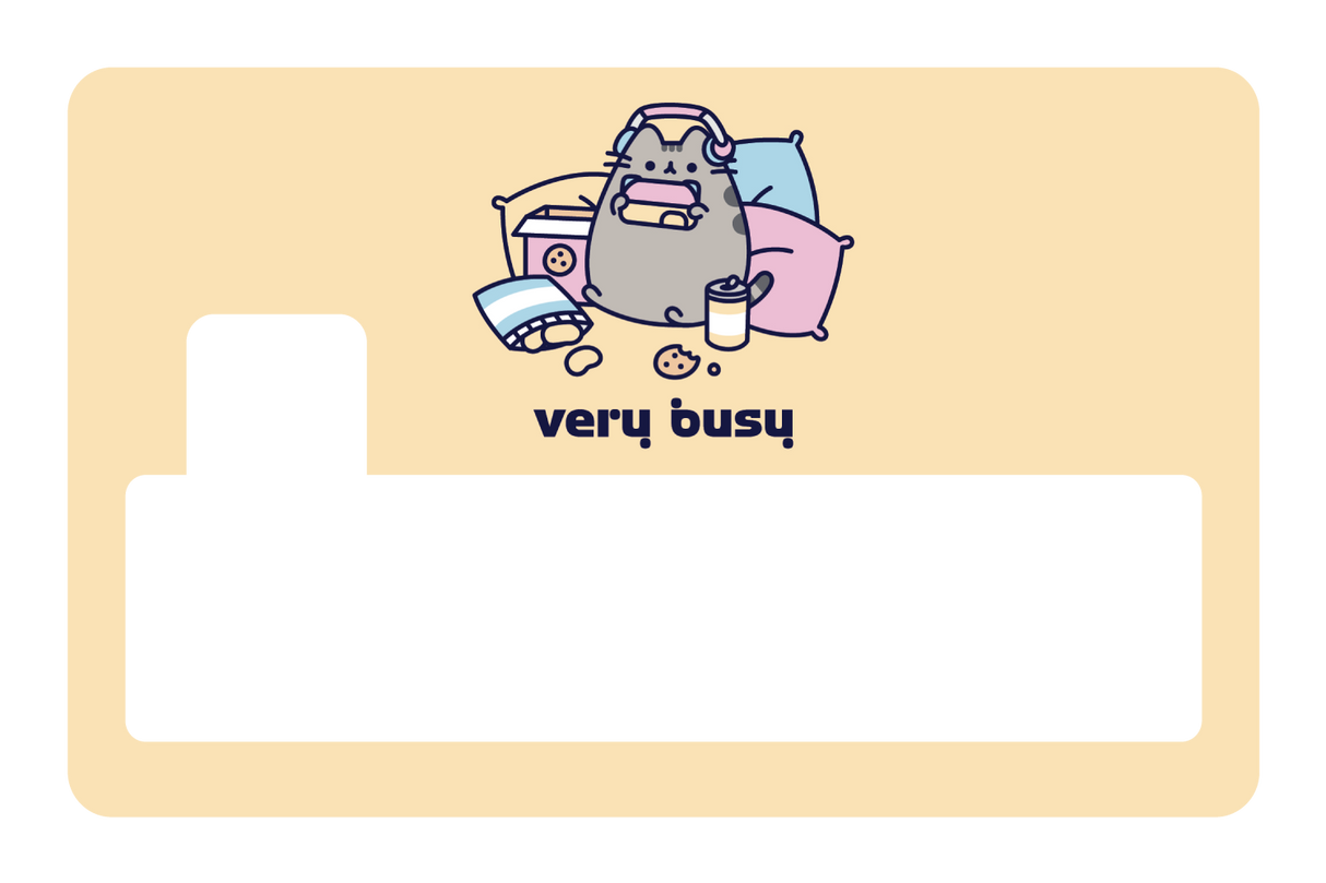 Very Busy - Card Covers - Pusheen - CUCU Covers