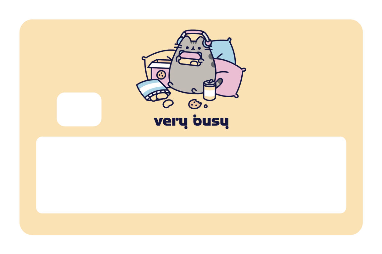 Very Busy - Card Covers - Pusheen - CUCU Covers