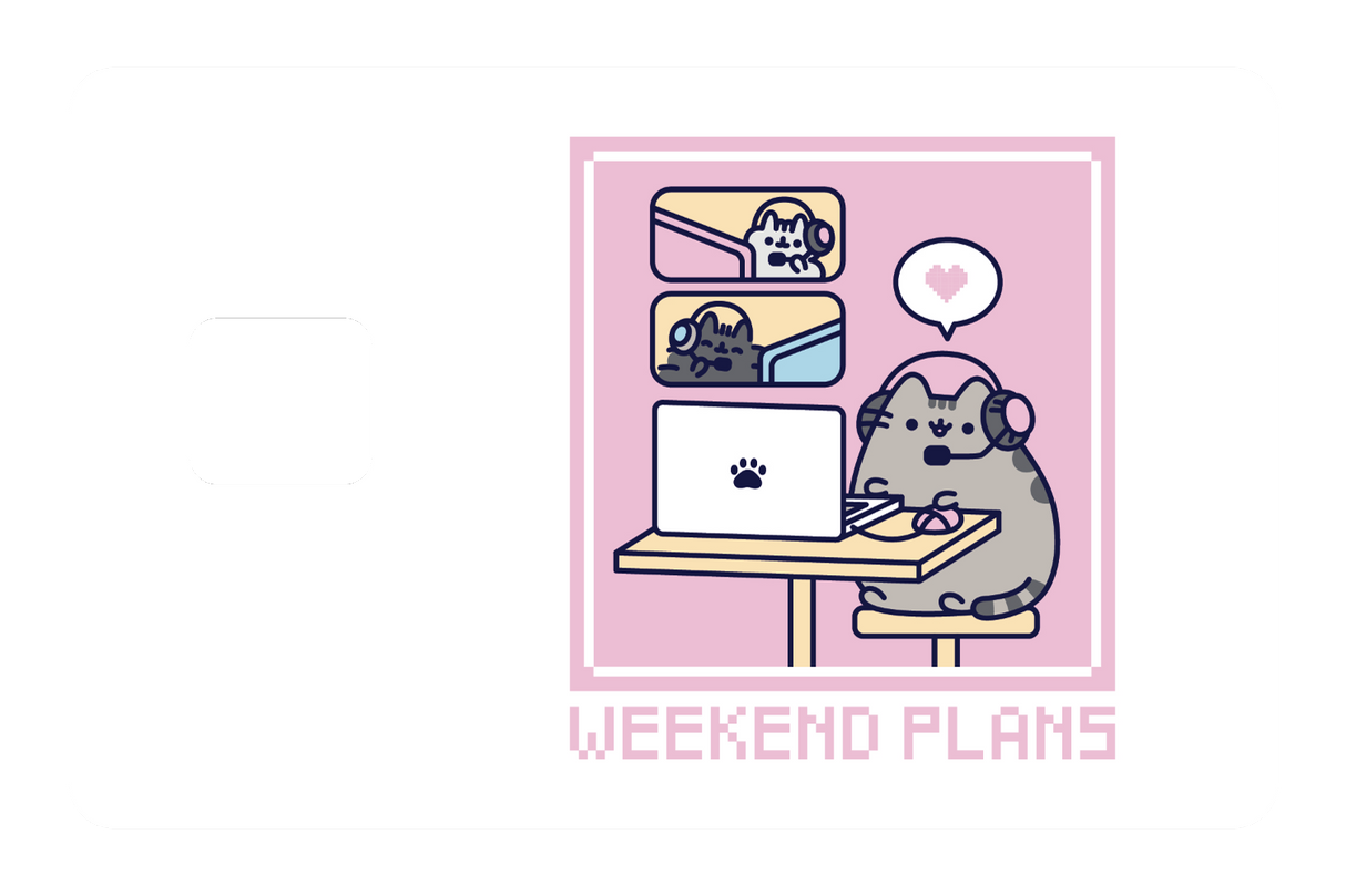 Weekend Plans - Card Covers - Pusheen - CUCU Covers