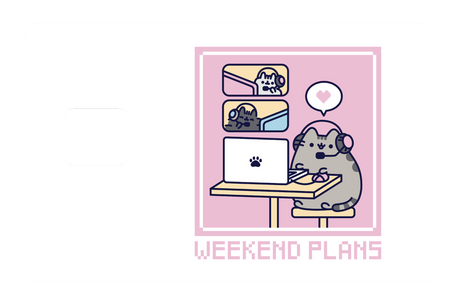 Weekend Plans - Card Covers - Pusheen - CUCU Covers