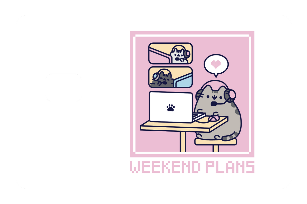 Weekend Plans - Card Covers - Pusheen - CUCU Covers