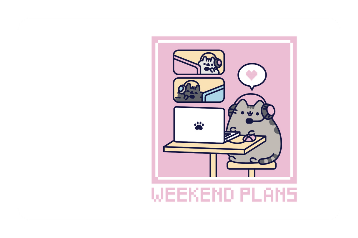 Weekend Plans - Card Covers - Pusheen - CUCU Covers