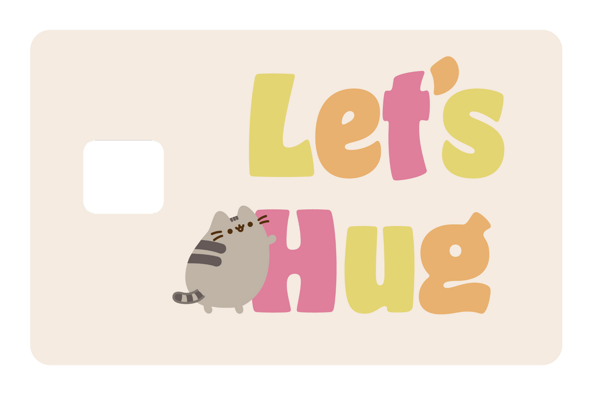 Let's Hug - Card Covers - Pusheen - CUCU Covers