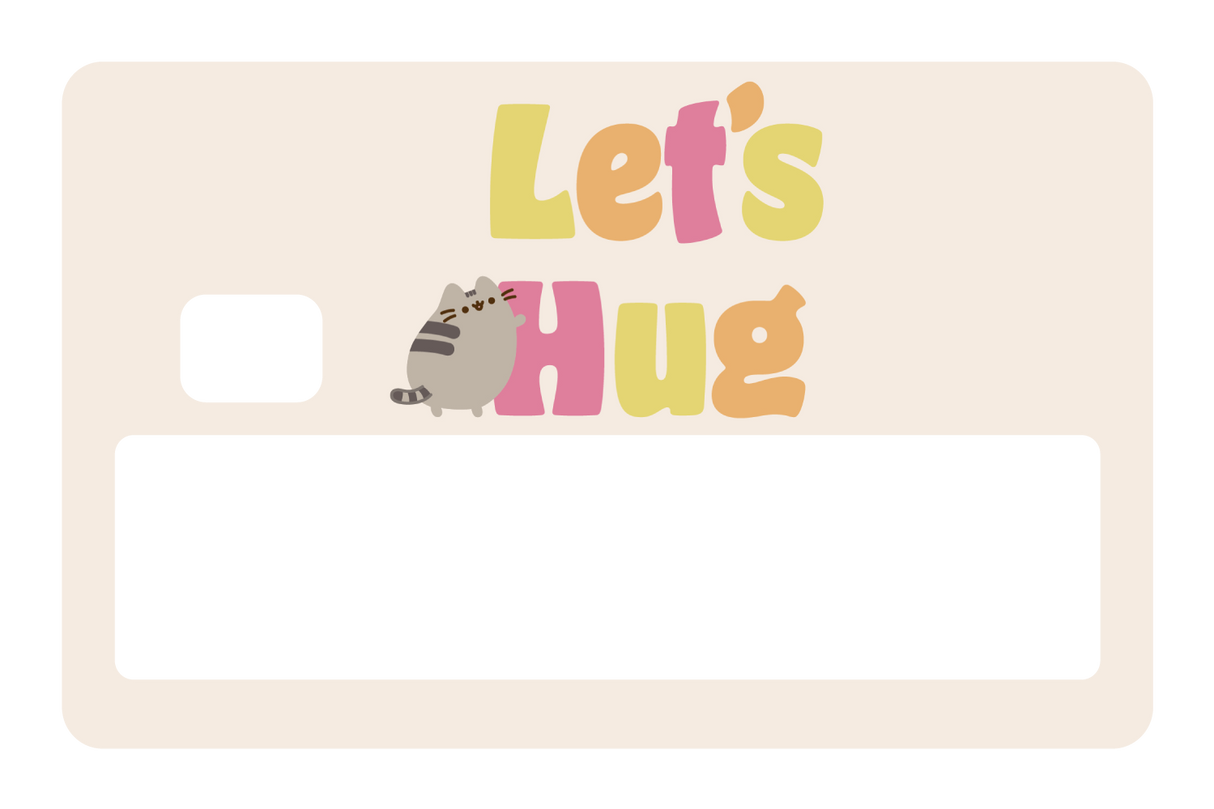 Let's Hug - Card Covers - Pusheen - CUCU Covers