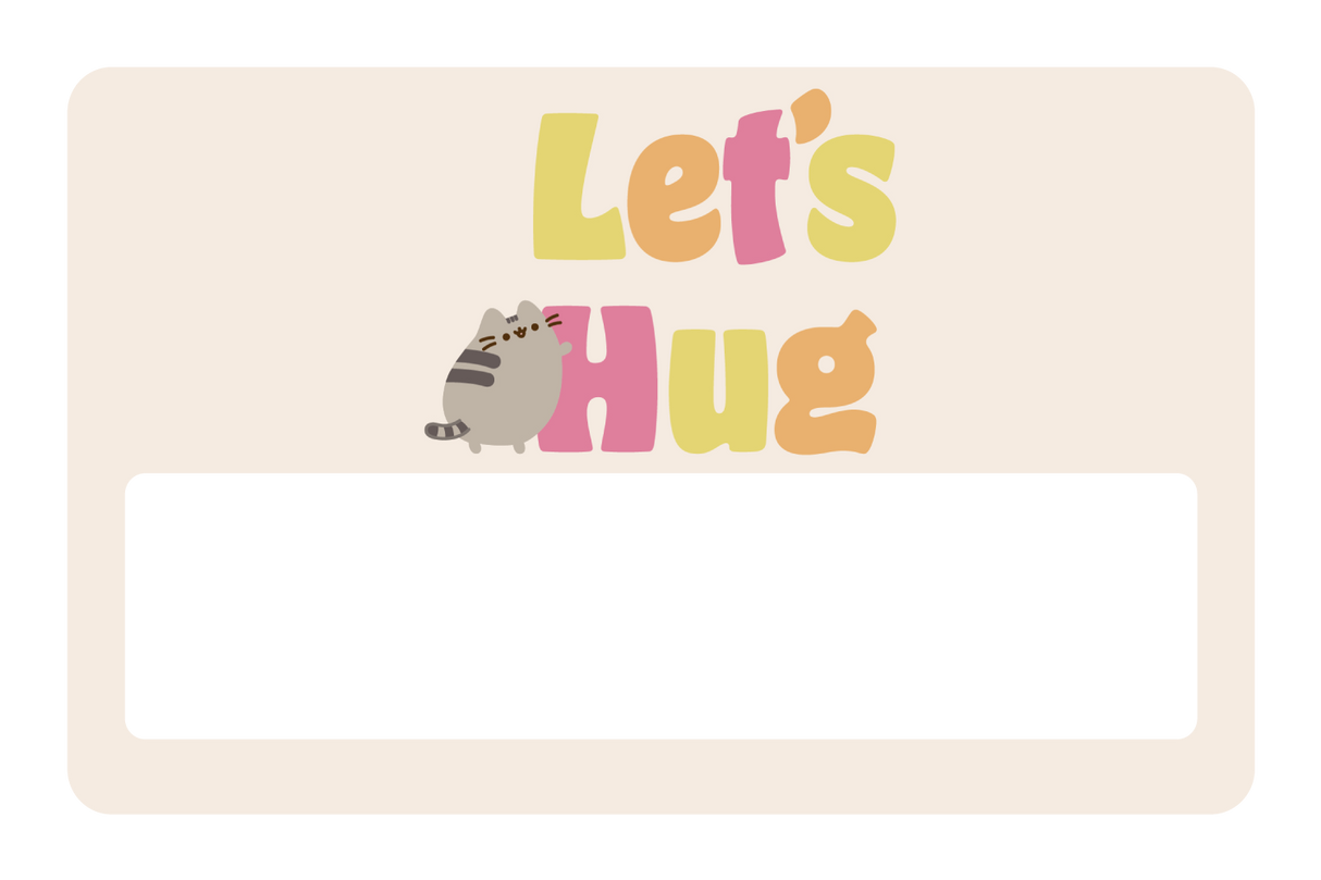 Let's Hug - Card Covers - Pusheen - CUCU Covers