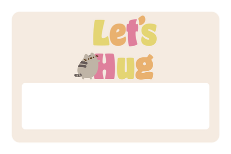 Let's Hug - Card Covers - Pusheen - CUCU Covers