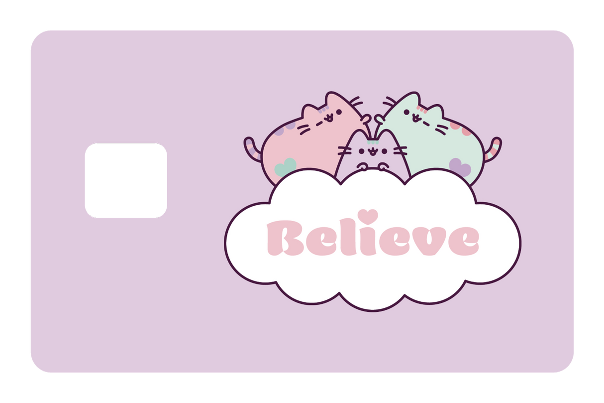 Believe - Card Covers - Pusheen - CUCU Covers